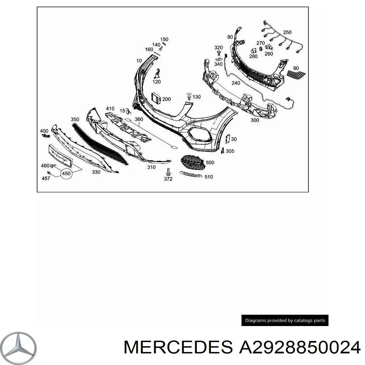 A2928850024 Mercedes 