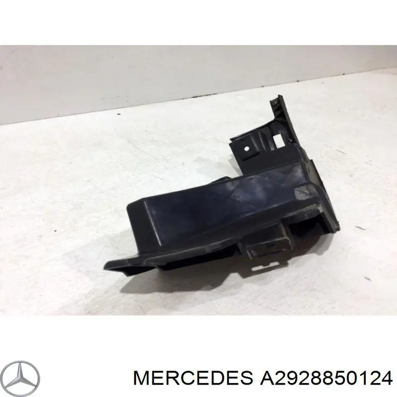 Купить 2928850124 Mercedes Накладка бампера переднего