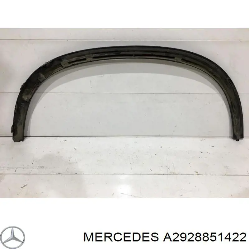 Молдинг арки колеса заднего, левый Mercedes A2928851422 цена, от 126.69 USD