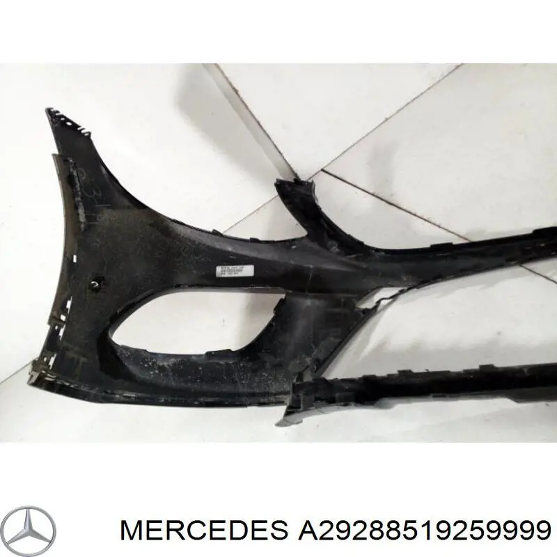 Передний бампер на Mercedes ML/GLE  C292