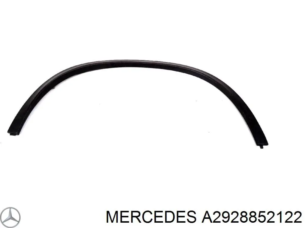 Купить 2928852122 Mercedes Расширитель (накладка) арки заднего крыла правый