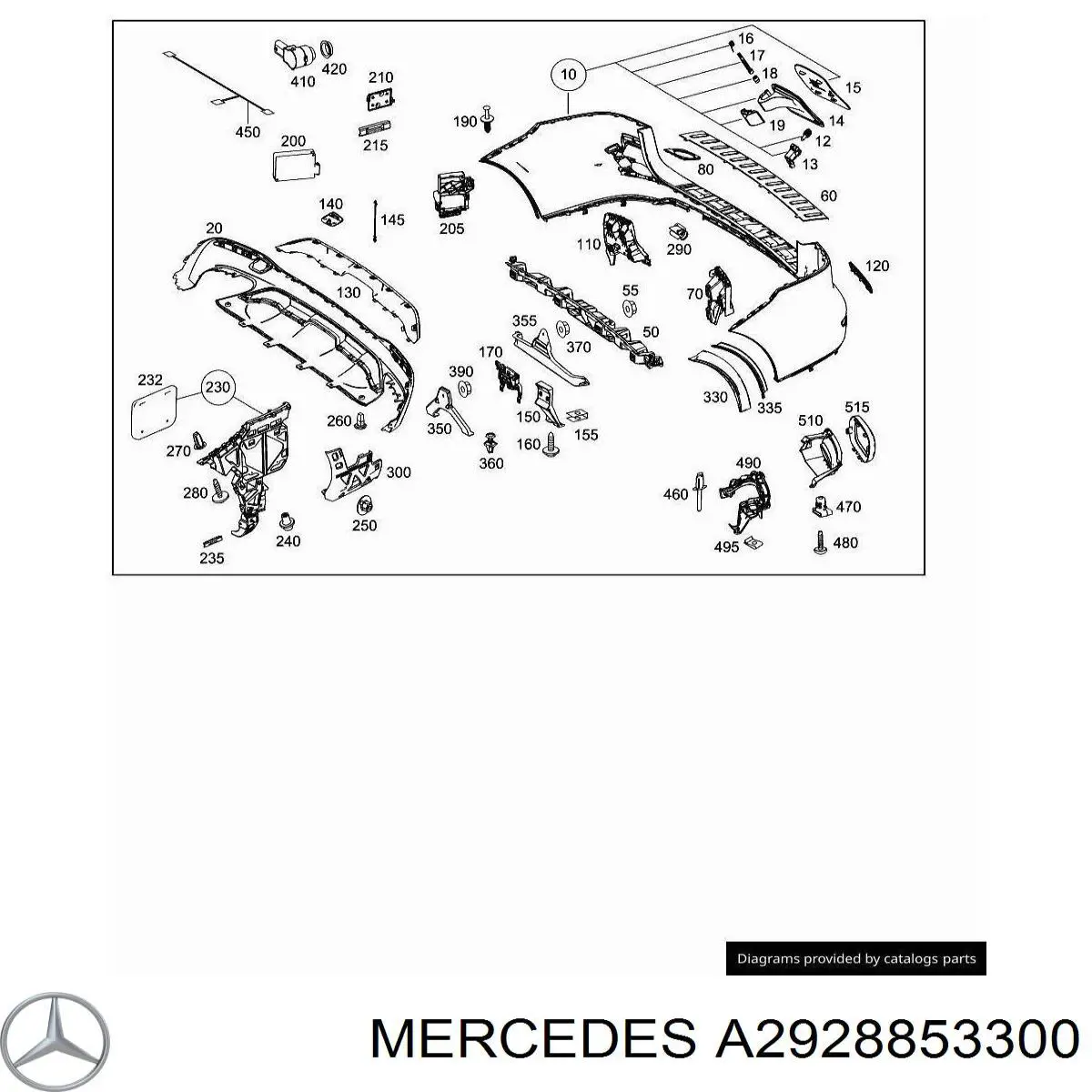  2928853300 Mercedes