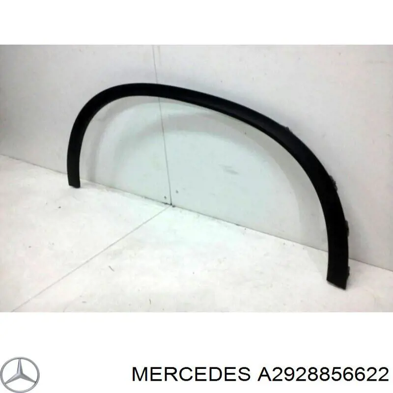 Расширитель (накладка) арки переднего крыла правый Mercedes A2928856622