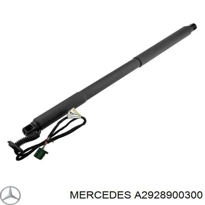 A2928900300 Mercedes amortecedor de tampa de porta-malas (de 3ª/5ª porta traseira)