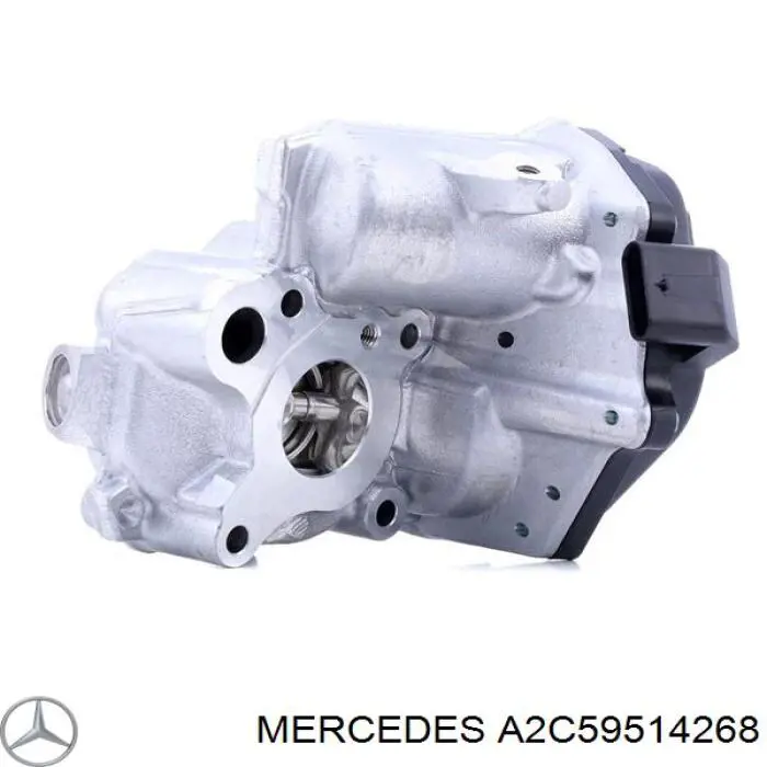 A2C59514268 Mercedes válvula egr de recirculação dos gases