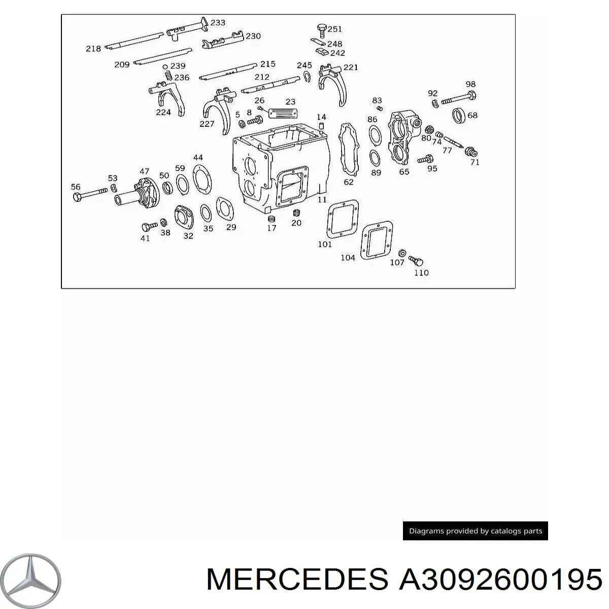 A3092600195 Mercedes 