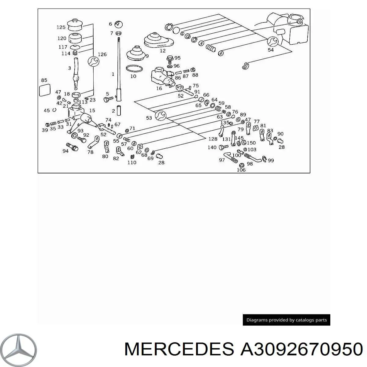 A3092670950 Mercedes 