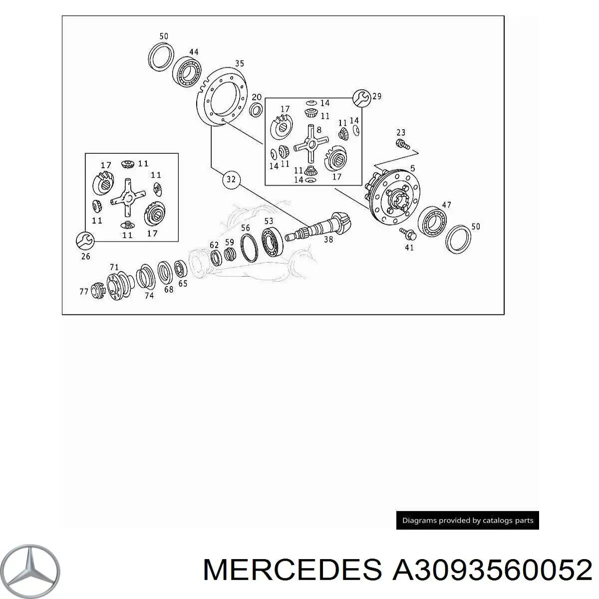 A3093560052 Mercedes 