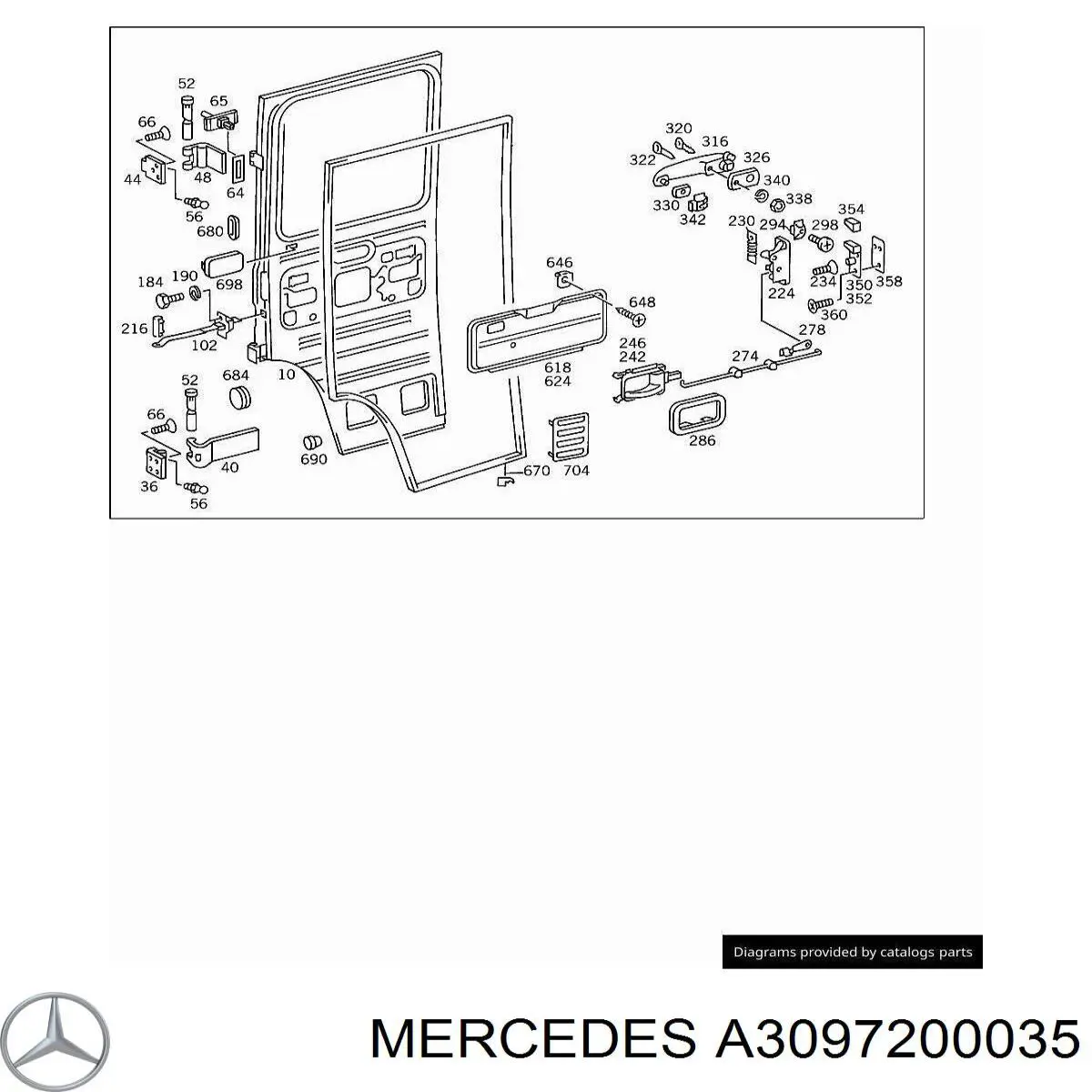 1007208 Autotechteile Замок двери водителя