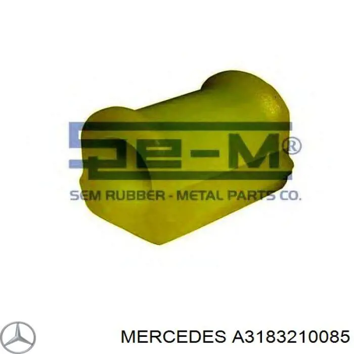 Втулка переднего стабилизатора на Mercedes Truck LP 
