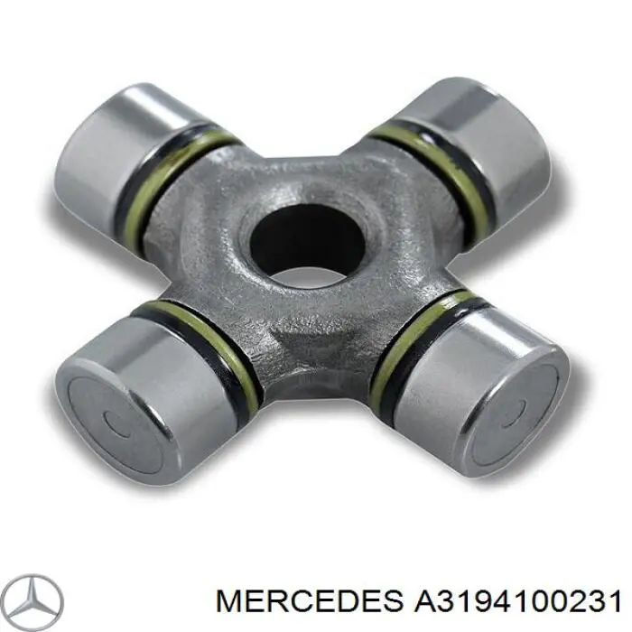 Крестовина карданного вала заднего Mercedes A3194100231