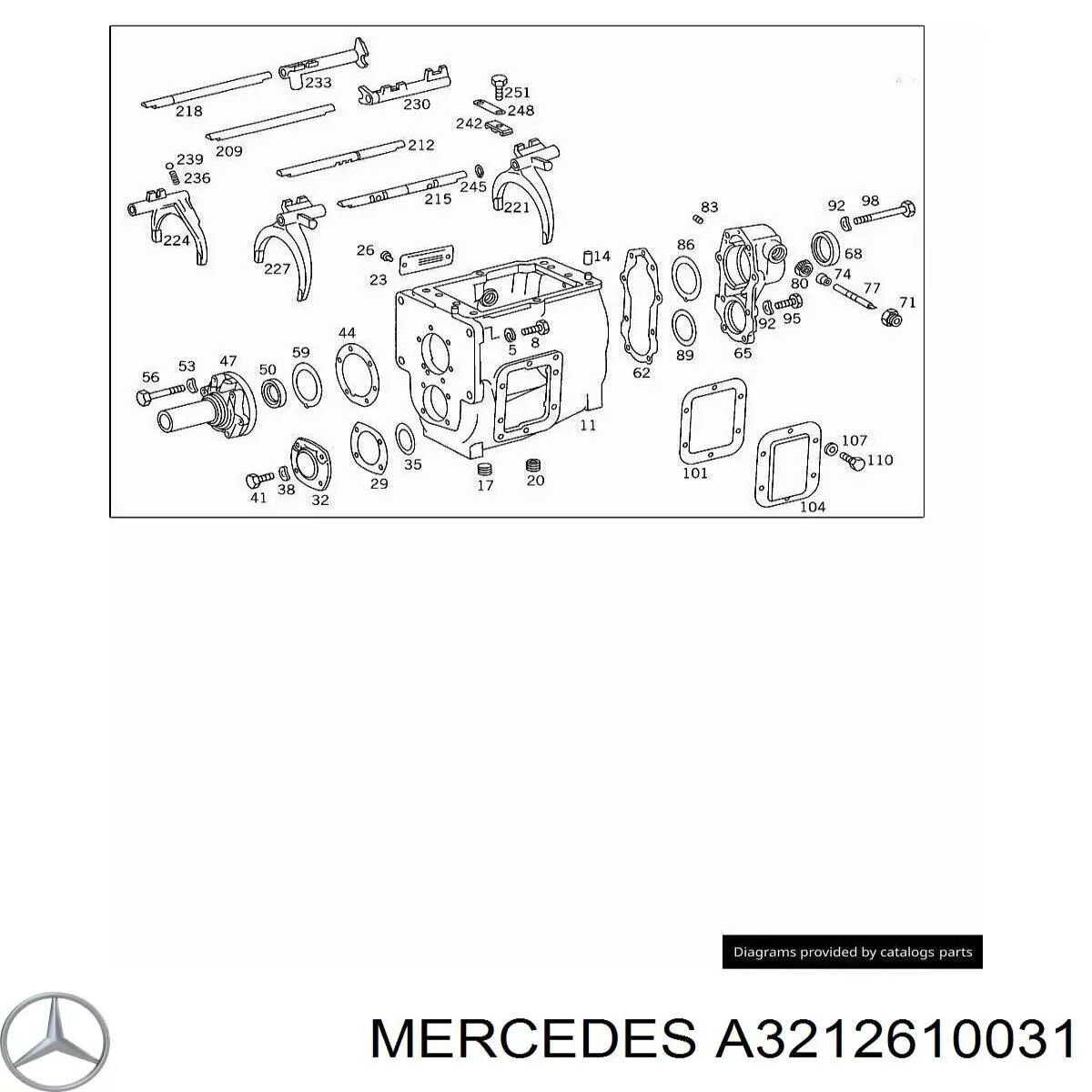 A3212610031 Mercedes 