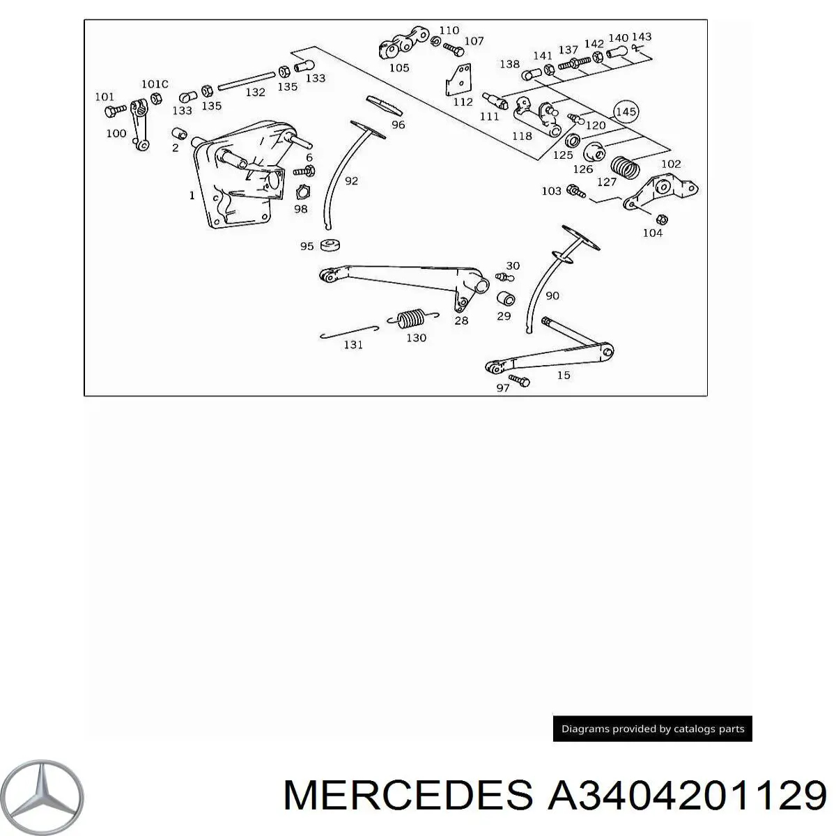 A3404201129 Mercedes 