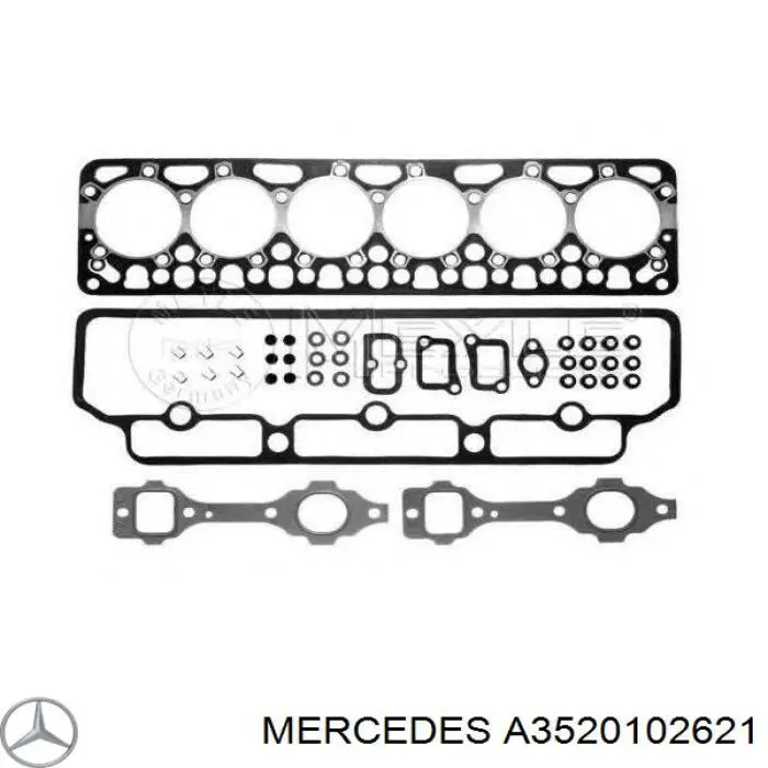 A3520102621 Mercedes комплект прокладок двигателя верхний