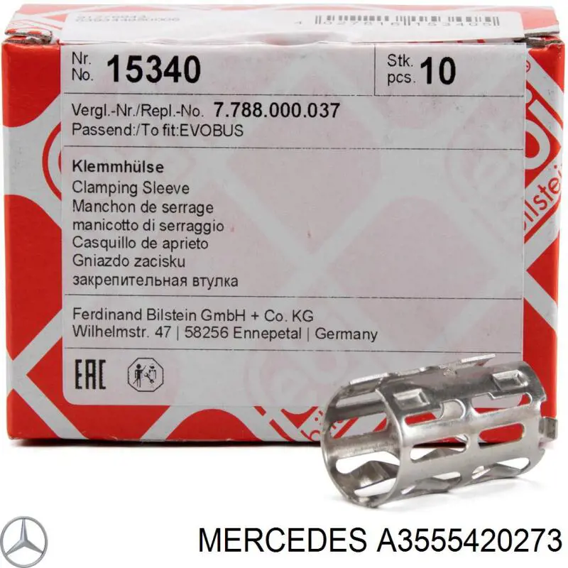 A3555420273 Mercedes кронштейн датчика абс
