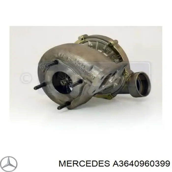 3640960399 Mercedes турбина