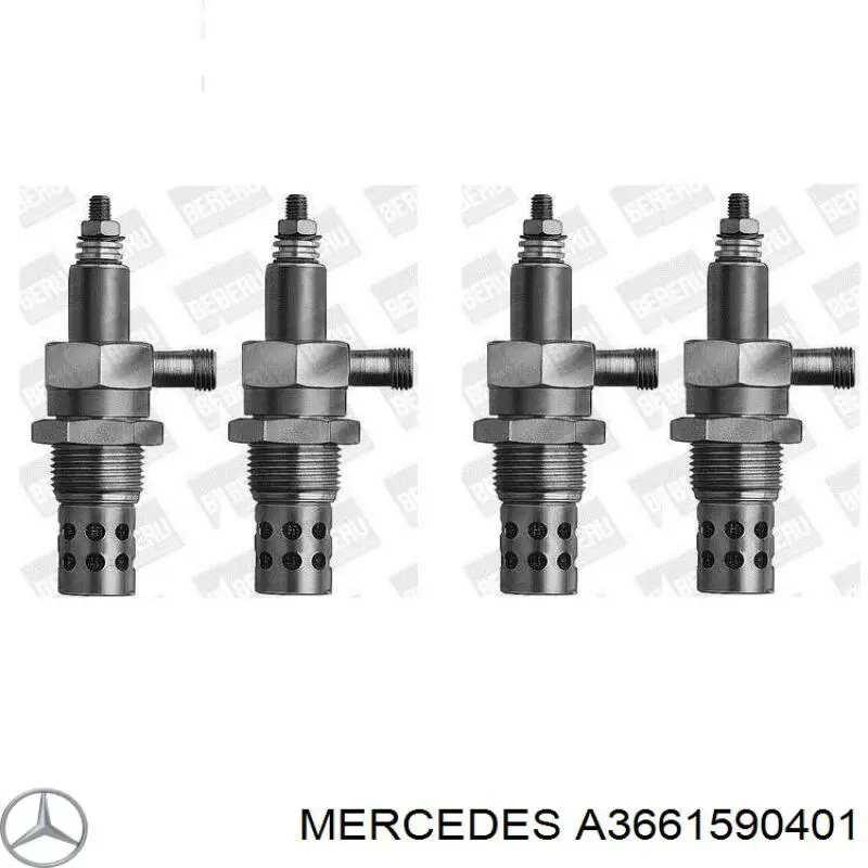 Свечи накала Mercedes A3661590401 цена, от 88.24 USD