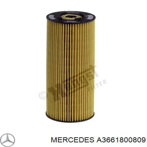 A3661800809 Mercedes масляный фильтр