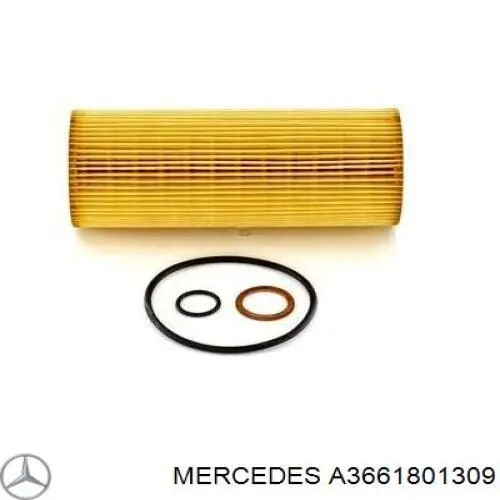 A3661801309 Mercedes масляный фильтр
