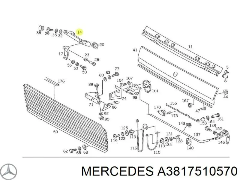  3817510570 Mercedes