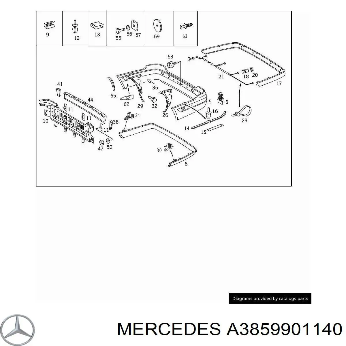 Купить A3859901140 Mercedes 