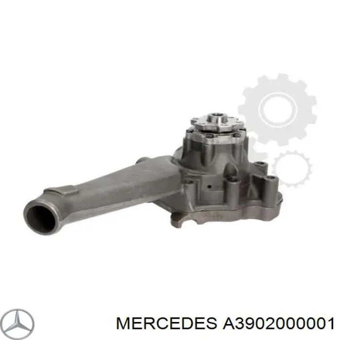 Купить 3662010401 Mercedes Помпа водяная (насос) охлаждения, в сборе с корпусом