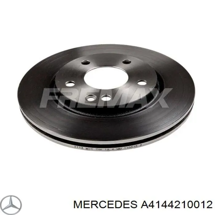 Купить A4144210012 Mercedes Ротор тормозной