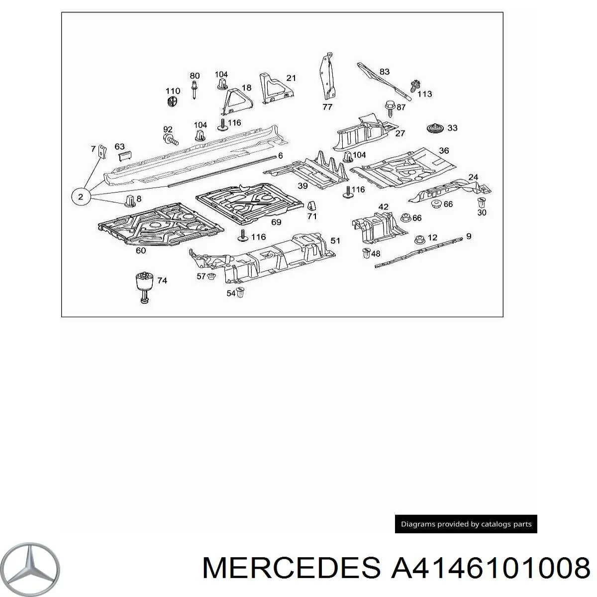 A4146101008 Mercedes 