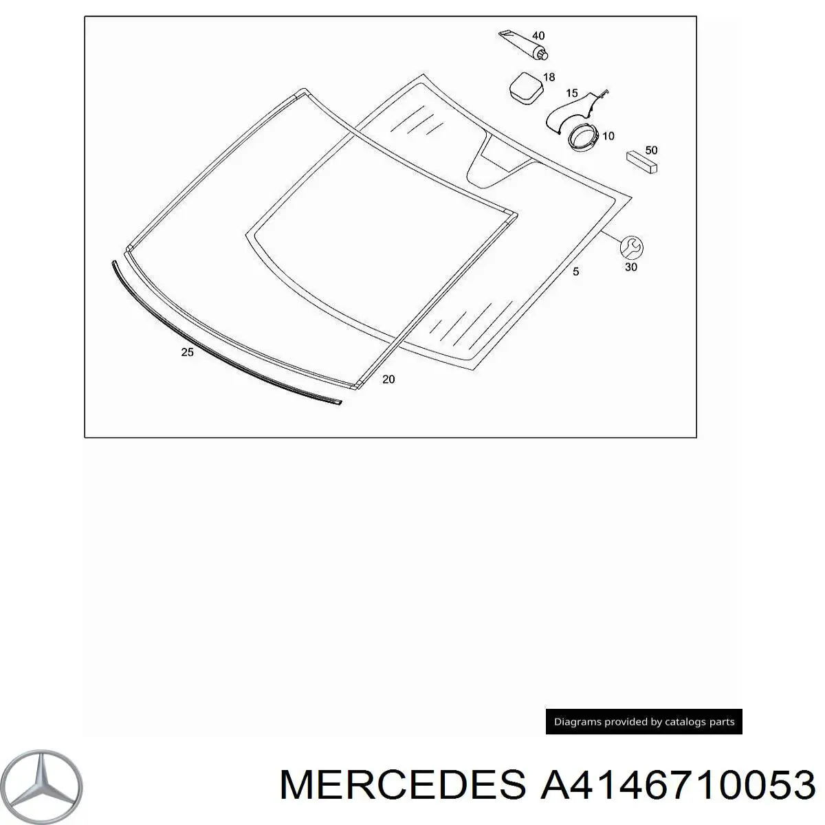  Mercedes 4146710053 цена, от 1.69 USD