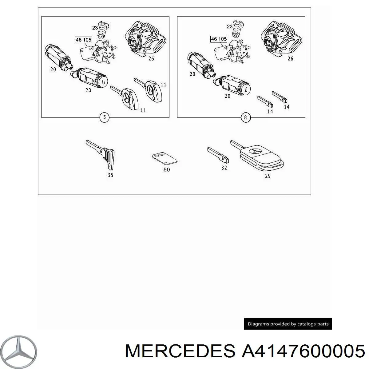 A4147600005 Mercedes 