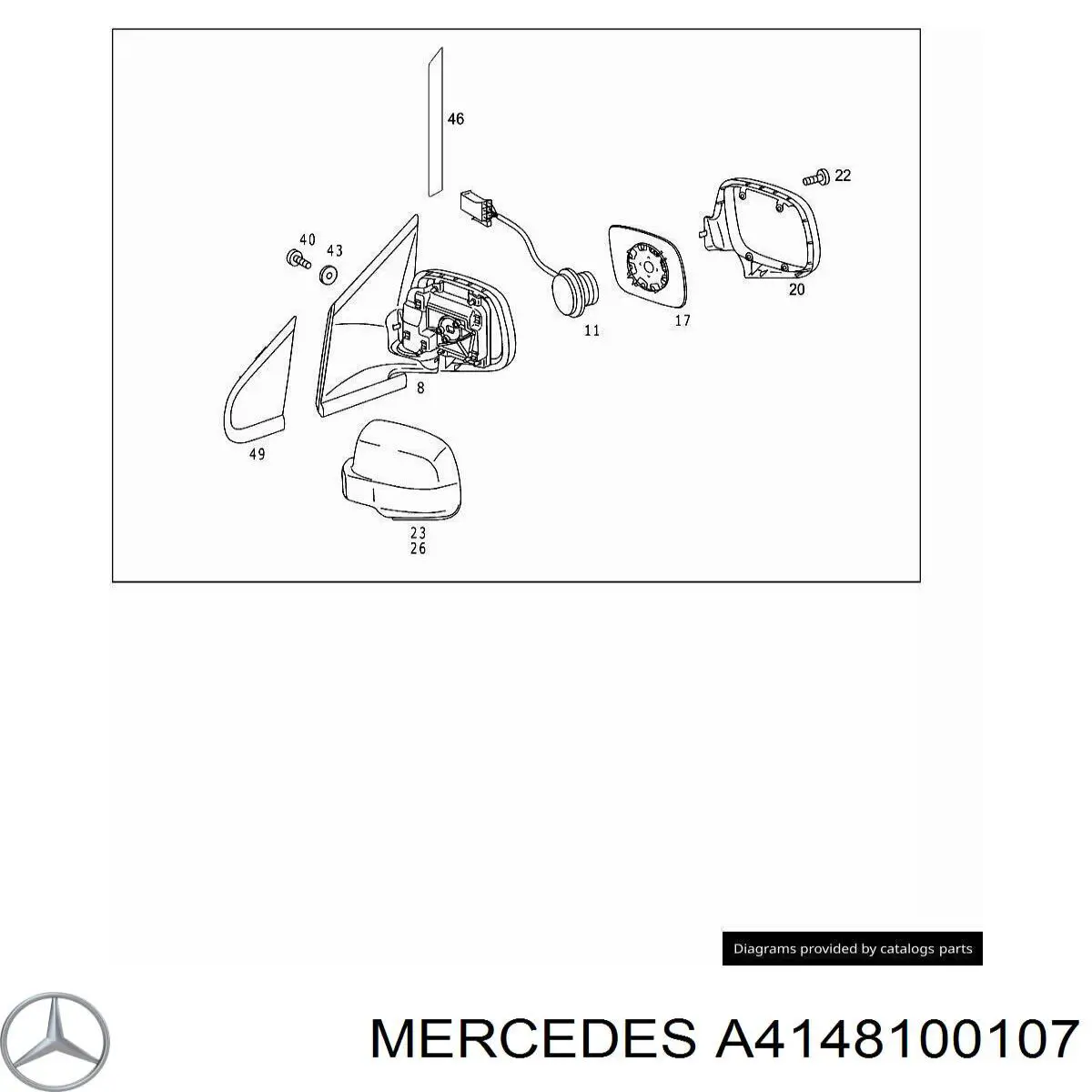  A4148100107 Mercedes