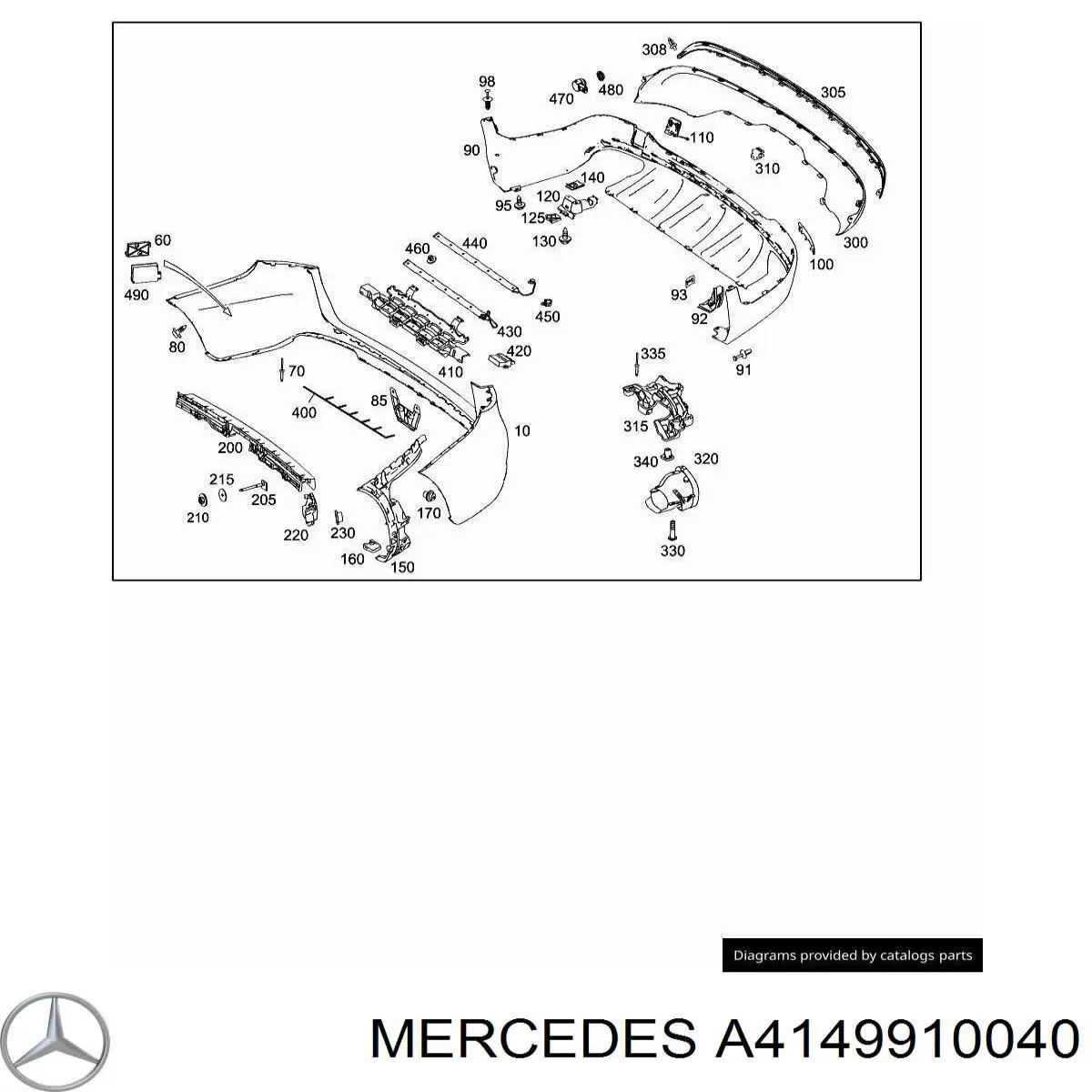  Mercedes 4149910040 цена, от 3.39 USD