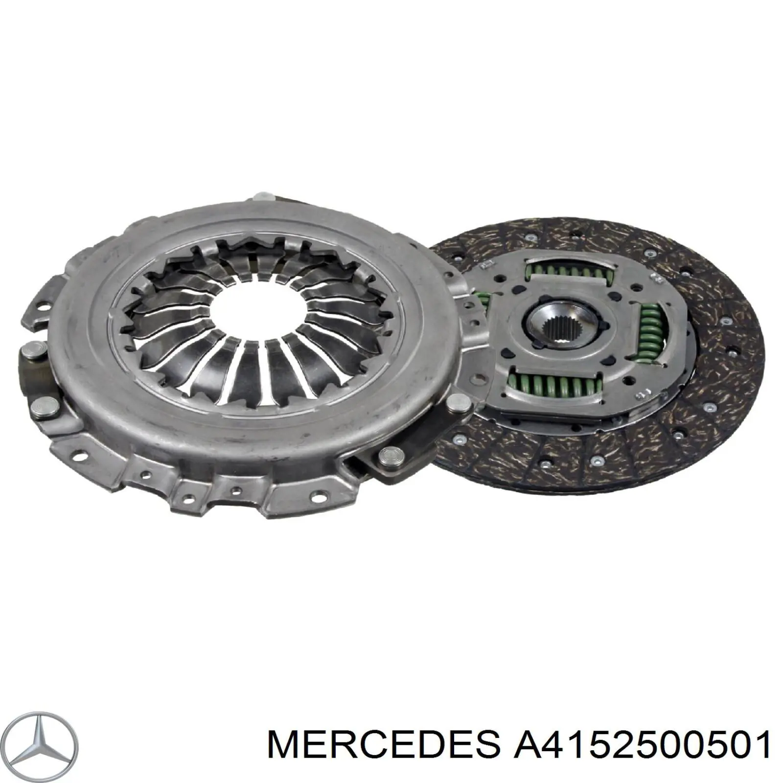 Комплект сцепления (3 части) Mercedes A4152500501 цена, от 100.19 USD