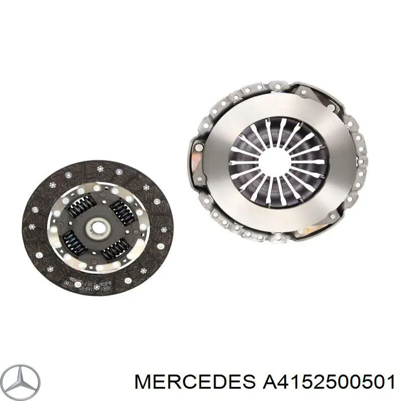 A4152500501 Mercedes Сцепление в сборе