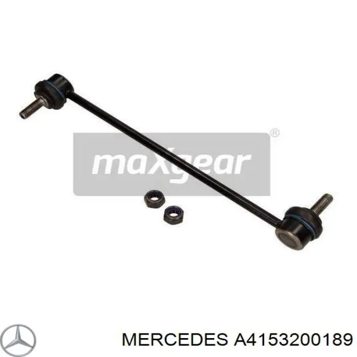Стойка стабилизатора переднего Mercedes A4153200189