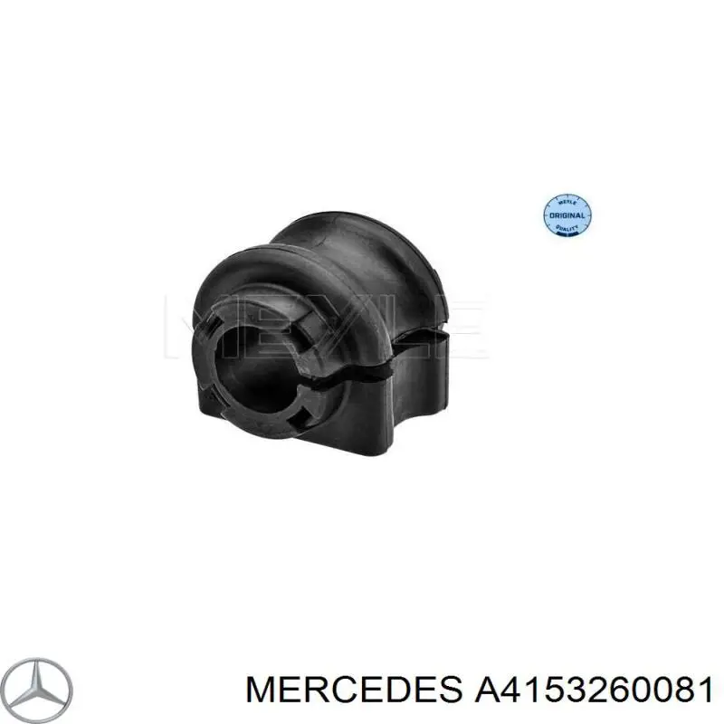 A4153260081 Mercedes bucha de estabilizador dianteiro