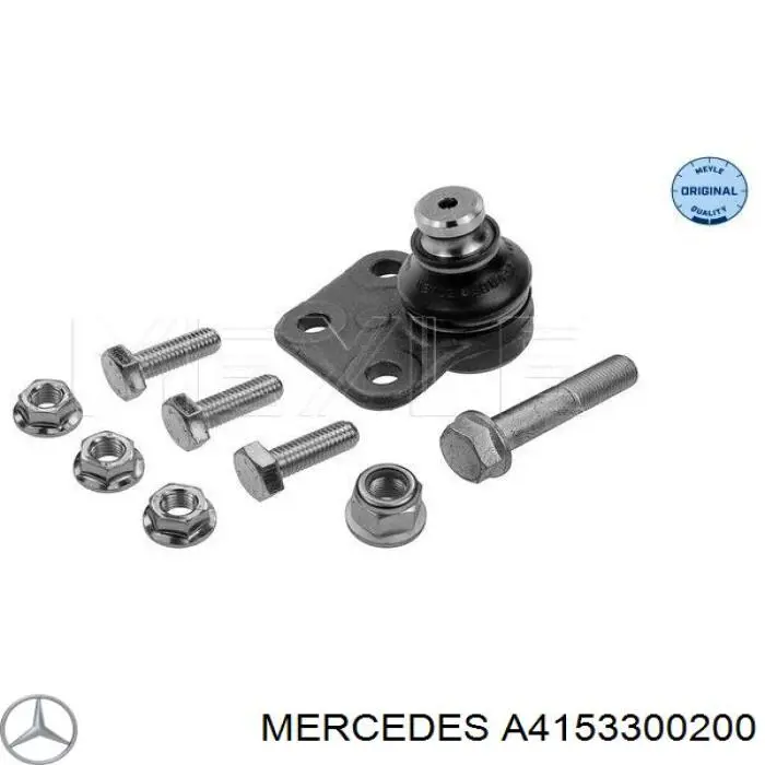 Купить A4153300200 Mercedes Нижний правый рычаг передней подвески