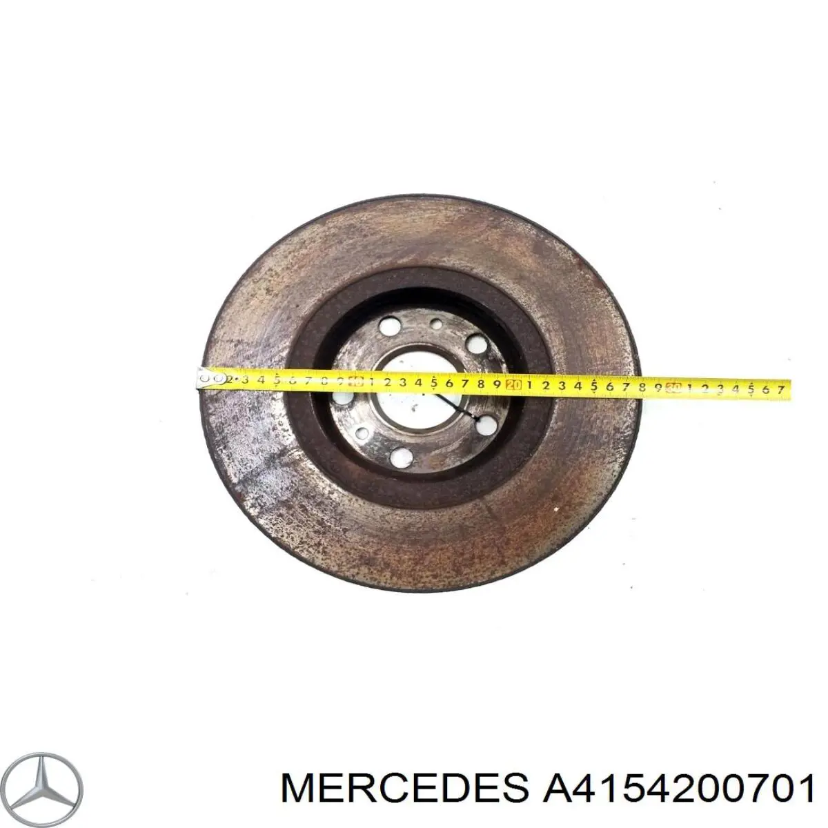 Тормоз дисковый передний Mercedes A4154200701 цена, от 39.92 USD