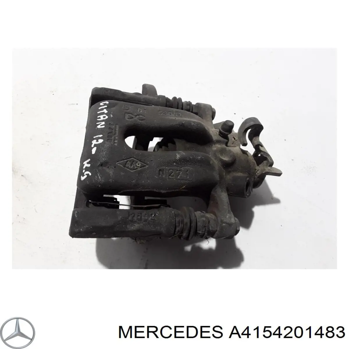 A4154201483 Mercedes суппорт тормозной задний левый
