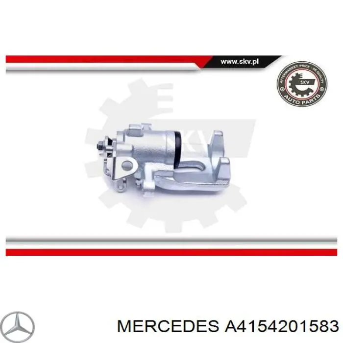 Суппорт задний правый A4154201583 Mercedes