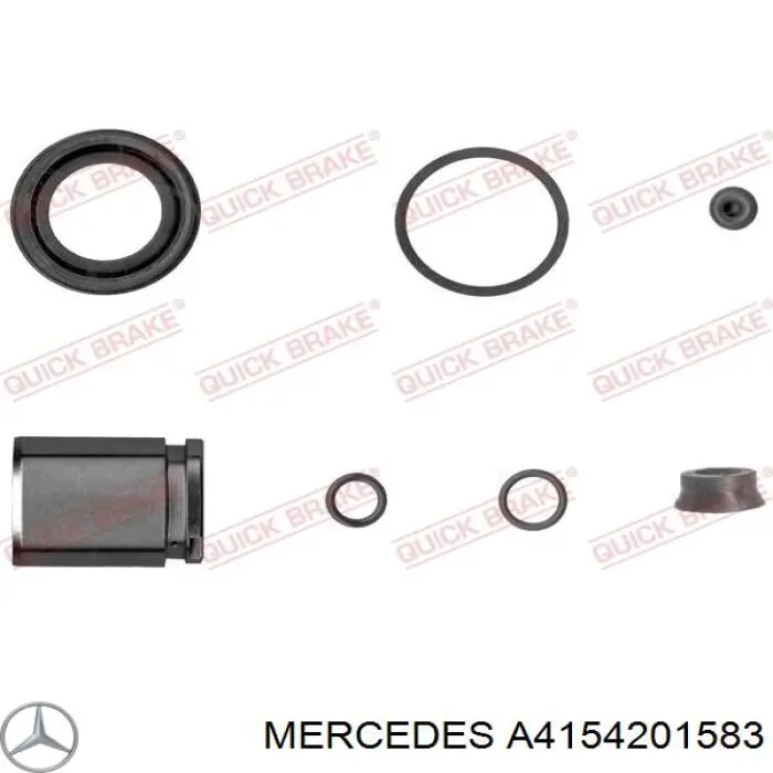Задний правый суппорт Mercedes A4154201583