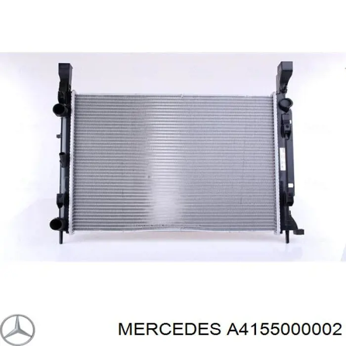 Радиатор охлаждения двигателя Mercedes A4155000002 цена, от 71.70 USD