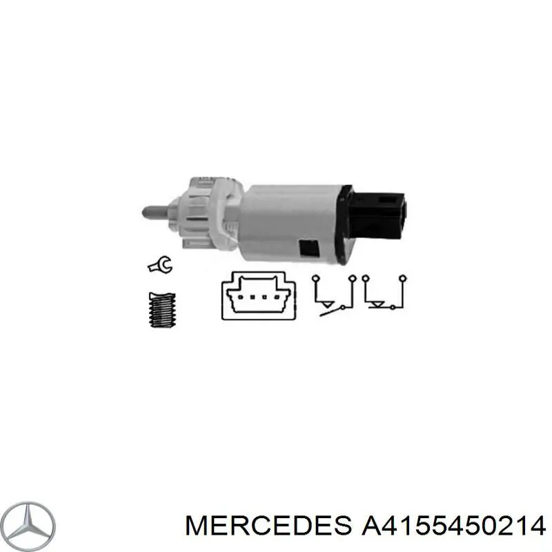 Купить A4155450214 Mercedes 