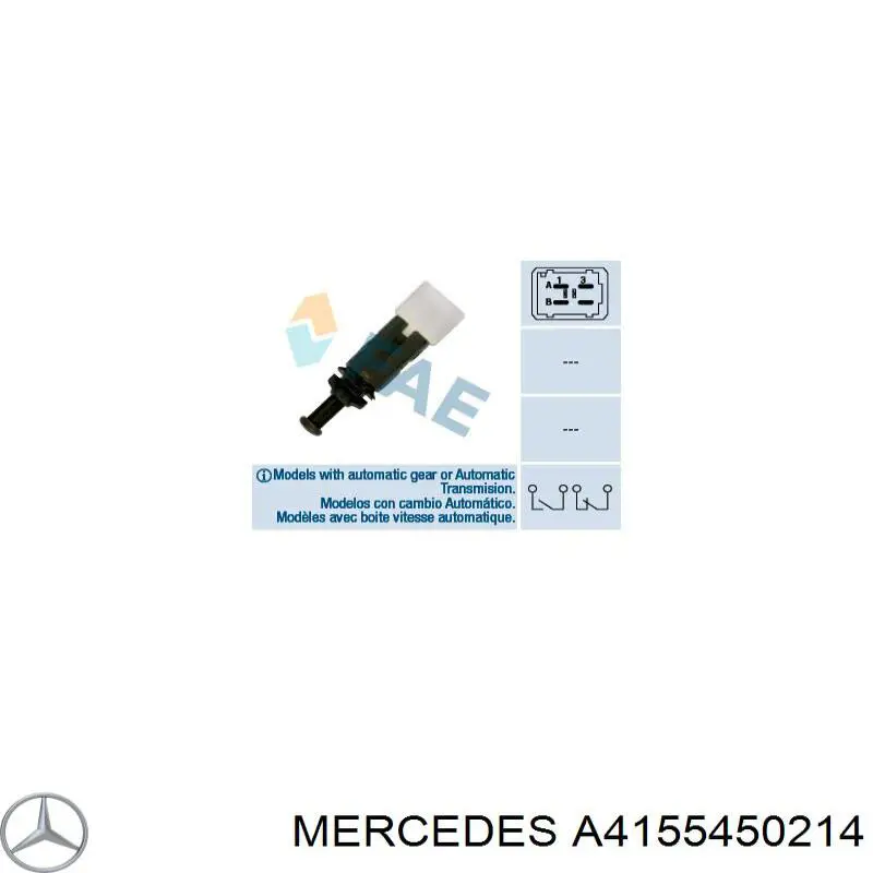  Mercedes A4155450214 цена, от 51.46 USD