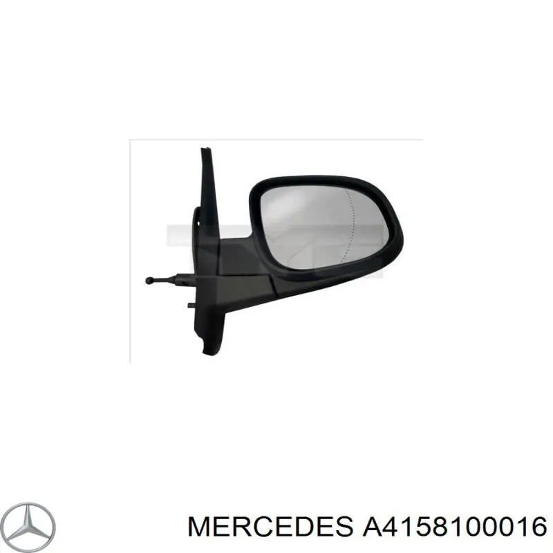 A4158100016 Mercedes зеркало заднего вида правое