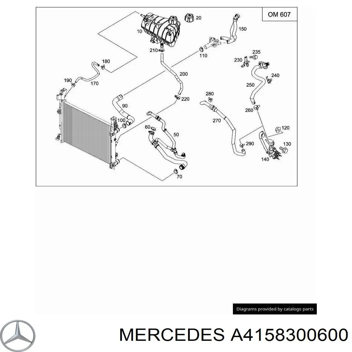  A4158300600 Mercedes