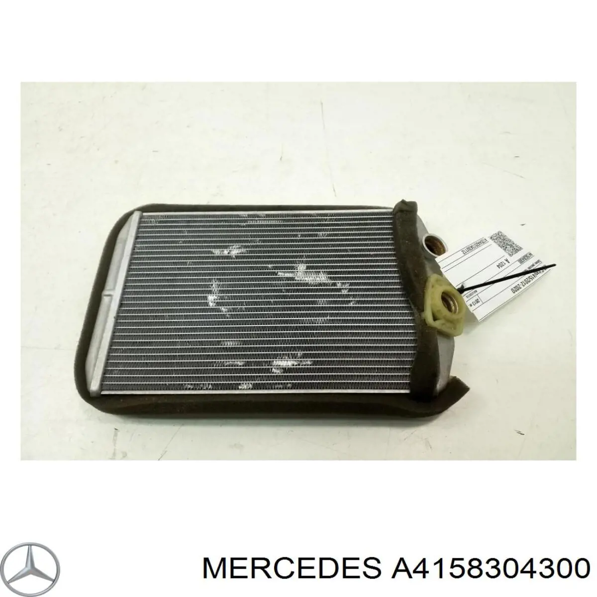 A4158304300 Mercedes radiador de forno (de aquecedor)
