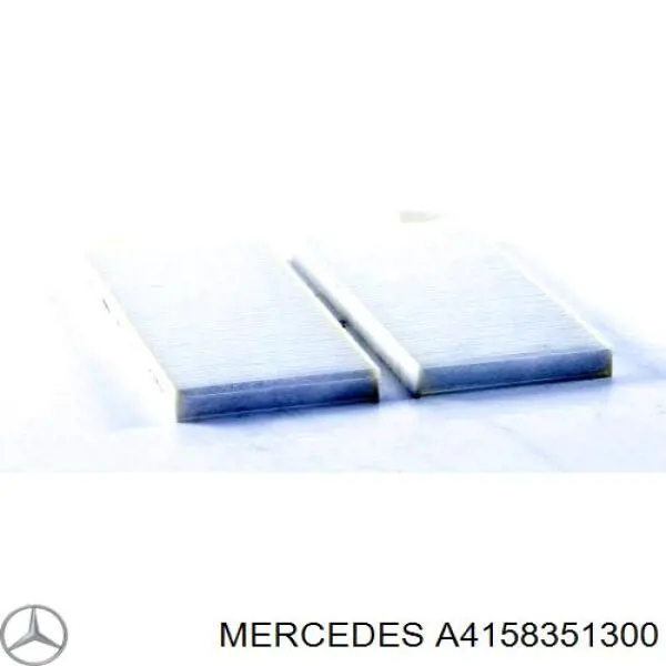 Фільтр салону A4158351300 Mercedes