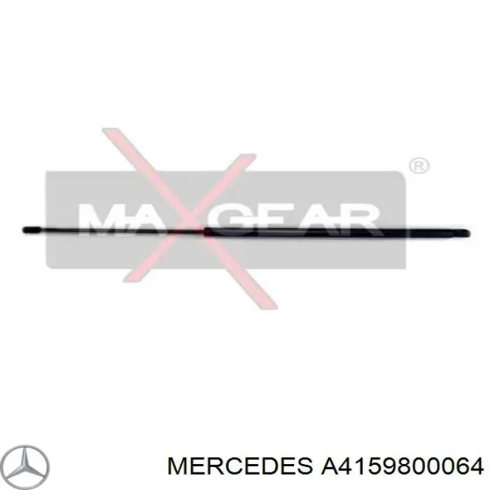A4159800064 Mercedes Амортизатор крышки багажника