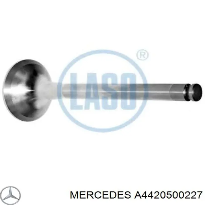 A4420500227 Mercedes клапан выпускной